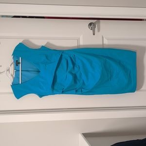 Le Chateau Blue Pencil Dress